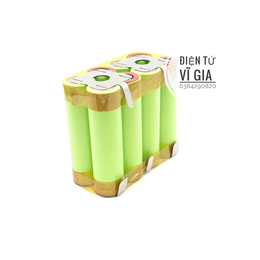 Khối pin  4S2P 14.4V-16.8V không khung