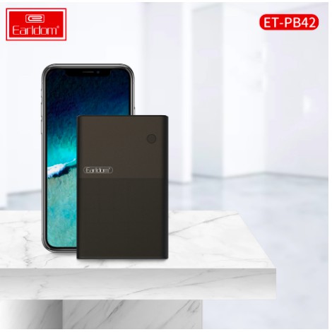 Pin Sạc Dự Phòng Earldom 5000mAh Earldom PB-42 Chính Hãng Sạc Tốt Cho Các Dòng Máy Iphone Samsung Xioami