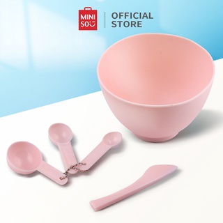 Bộ dụng cụ trộn mặt nạ dưỡng da Miniso (Hồng)