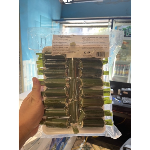 Ốc nhồi ống nứa vỉ 20 ống