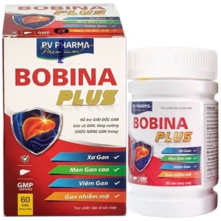 Bobina plus - giải độc gan - men gan cao