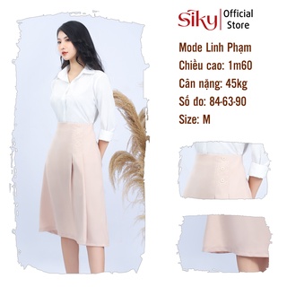 Chân váy công SIKY sở xếp ly CV01