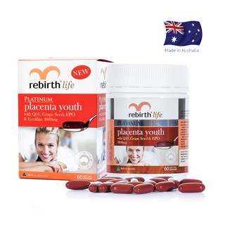 Thực phẩm chức năng Rebirth Platinum Placenta Youth