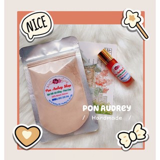 Bột Đất Sét Xám / Xanh / Hồng / Trắng - Giảm Nhờn & Thanh Lọc (Mặt nạ Handmade)