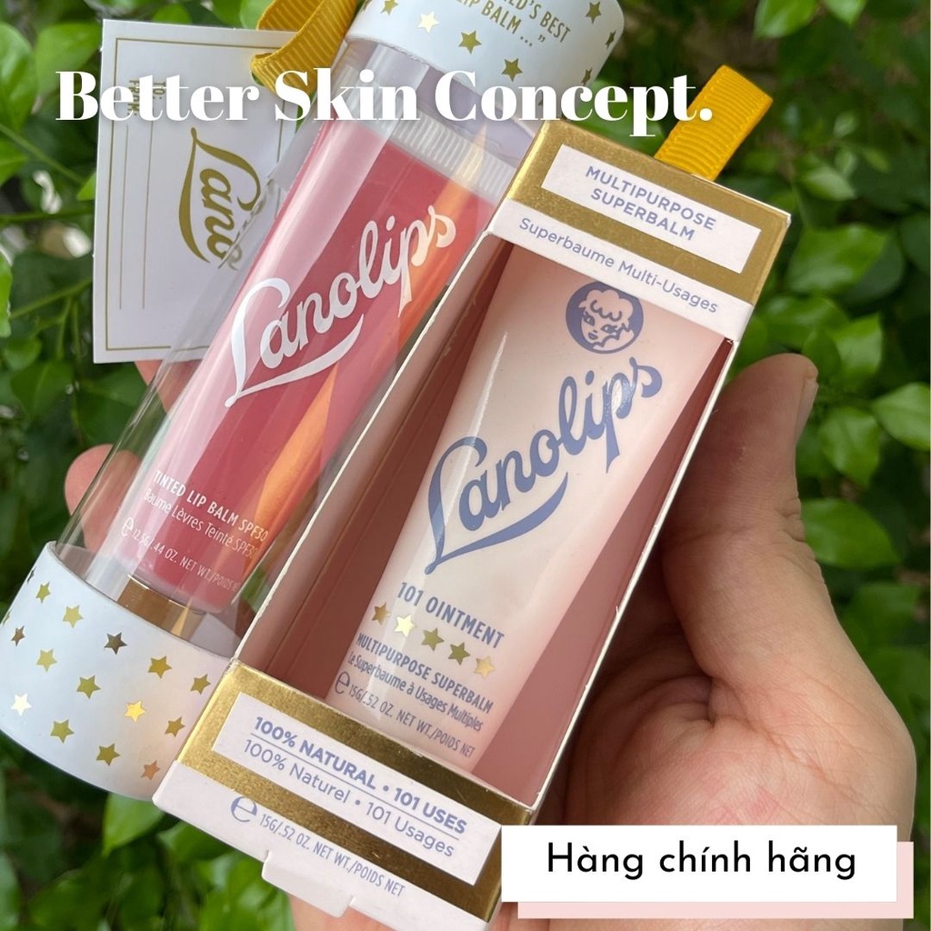 Son dưỡng đa năng LANOLIPS 101 Ointment Original Super Balm 15g