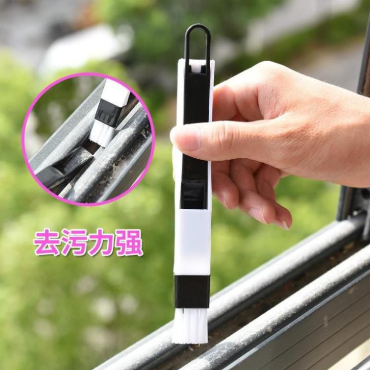 Chổi quét bụi kèm hốt rác mini vệ sinh khe cửa, bàn phím laptop KN STORE tiện dụng