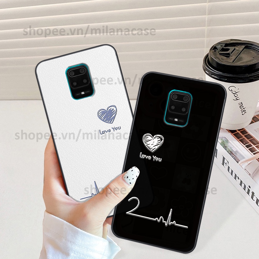 Ốp Xiaomi Redmi Note 9 / Note9s / Note 9 Pro in hình caro trái tim siêu đẹp, siêu nét đầy phong cách cá tính