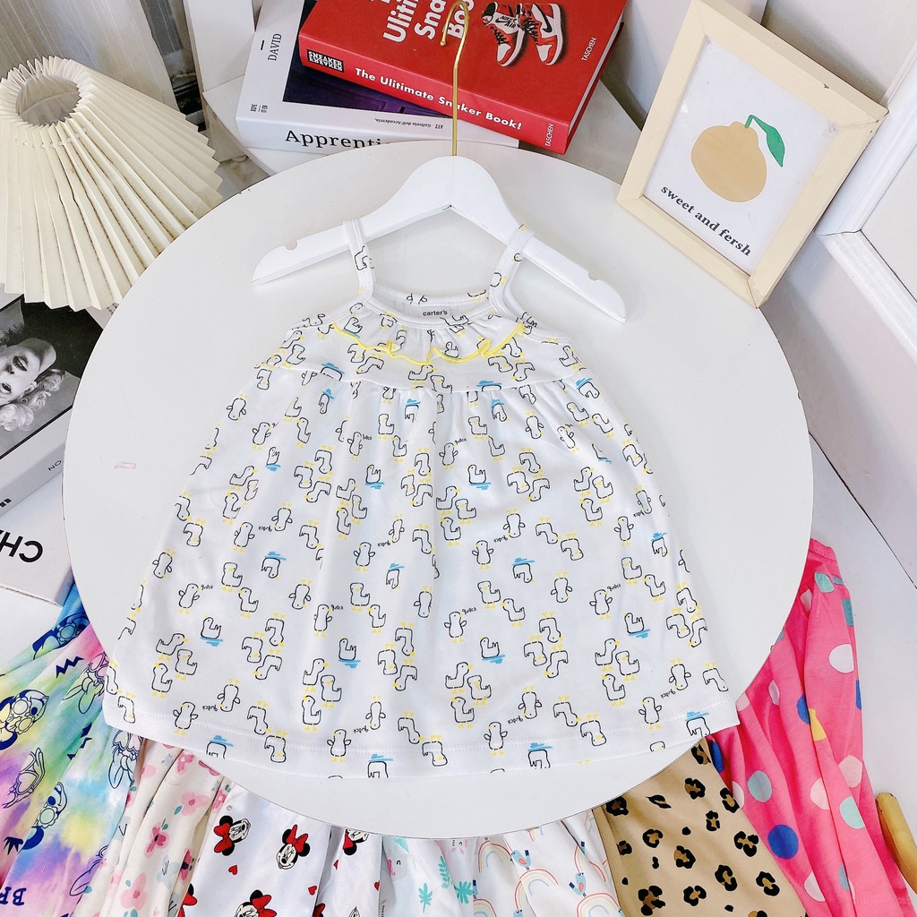 ✔️8-20kg✔️ Váy 2 dây xuất nhật bèo ngực xinh xắn cho bé gái 8-20kg BẢNG 2