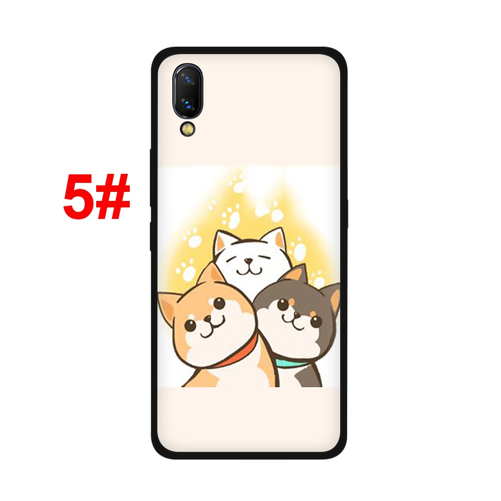 Ốp lưng silicone mềm hình chó Shiba Inu cho điện thoại Samsung Galaxy A10 A11 A10S A20 A20S A30 A30S A40S A50 A50S A70S