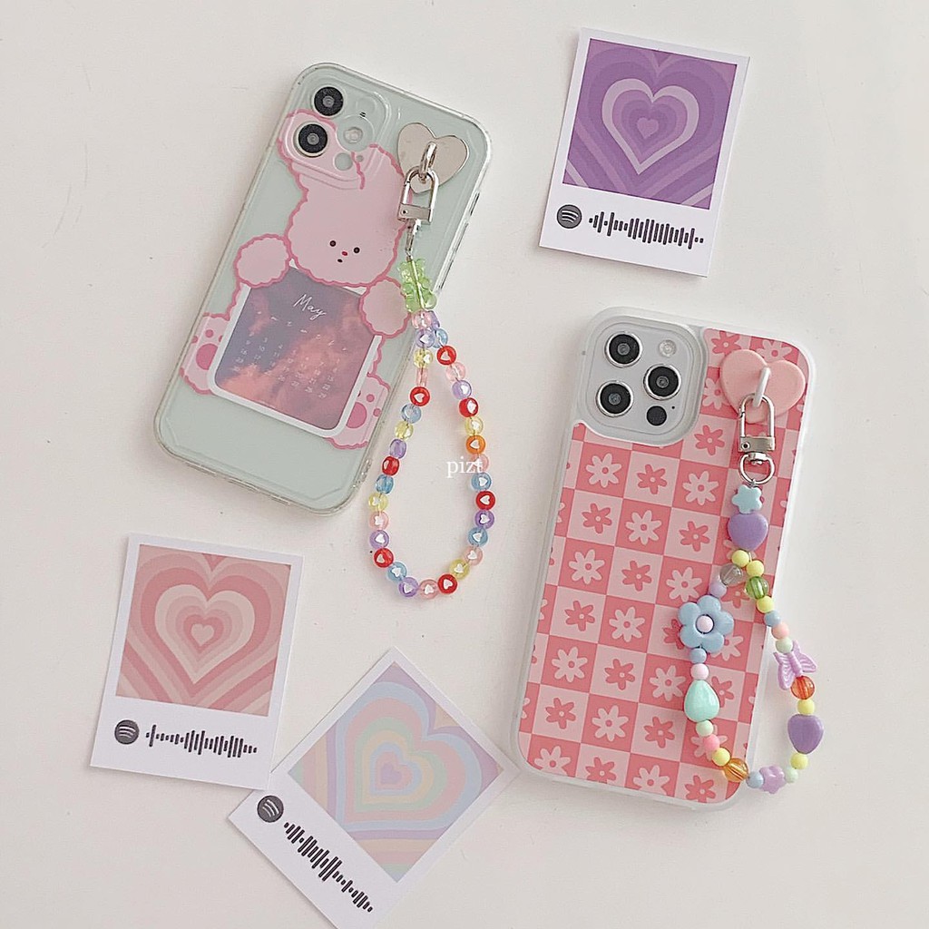 Giá Đỡ Điện Thoại Griptok Popsoket Treo Toploader Handmade Hạt Cườm Card Balo Túi Xách Kpop BlackPink BTS Idol