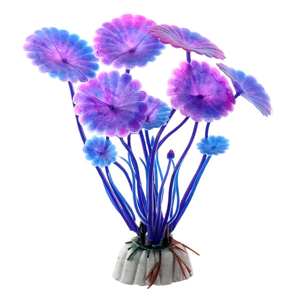 Mô hình cây nhựa trang trí bể cá độc đáo tiện dụng