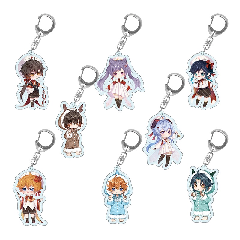 Tmdbyx Móc Khóa Anime Genshin Impact