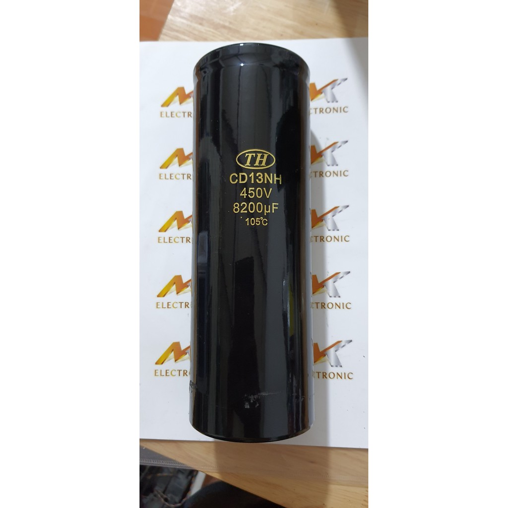 Tụ hóa 450V8200UF 105°C 7.5cm×22cm tháo máy đảm bảo chất lượng (con)