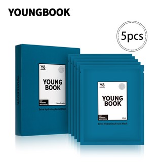 Bộ mặt nạ YOUNGBOOK từ axit hyaluronic hỗ trợ dưỡng ẩm 125ml
