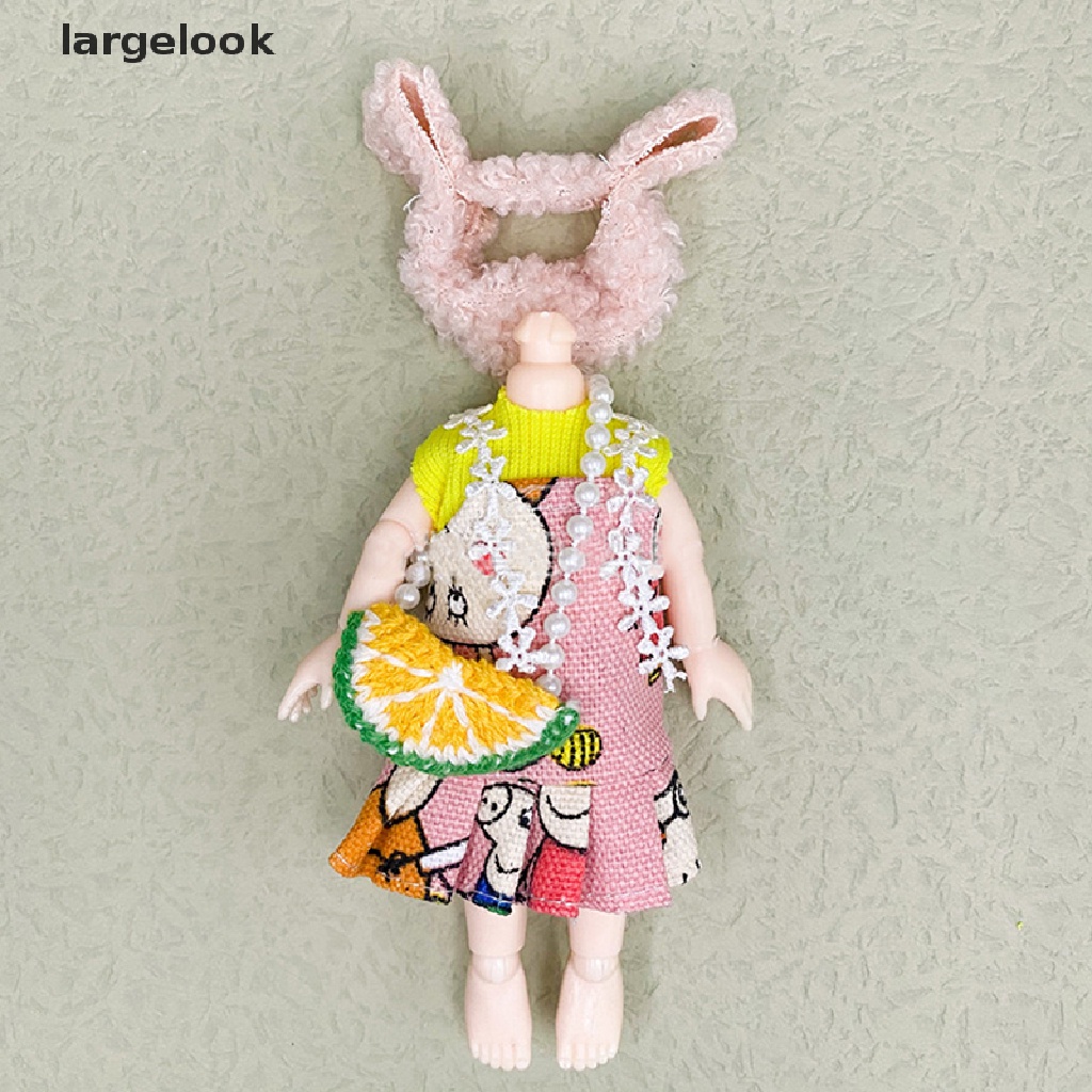 Bộ Đồng Phục Thời Trang Dành Cho Búp Bê 16-17cm Ob11 1 / 8 Bjd ♨Nóng Bỏng