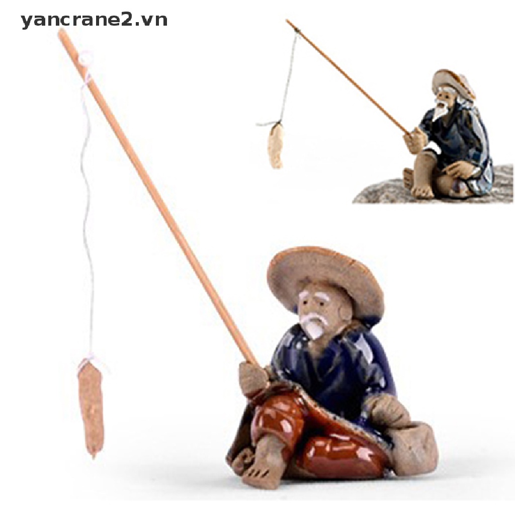 Tượng Câu Cá Bằng Nhựa resin Trang Trí Sân Vườn Ngoài Trời