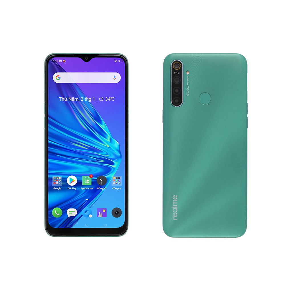 Điện thoại realme 5i ram 4gb 64gb - mới 100% hàng công ty