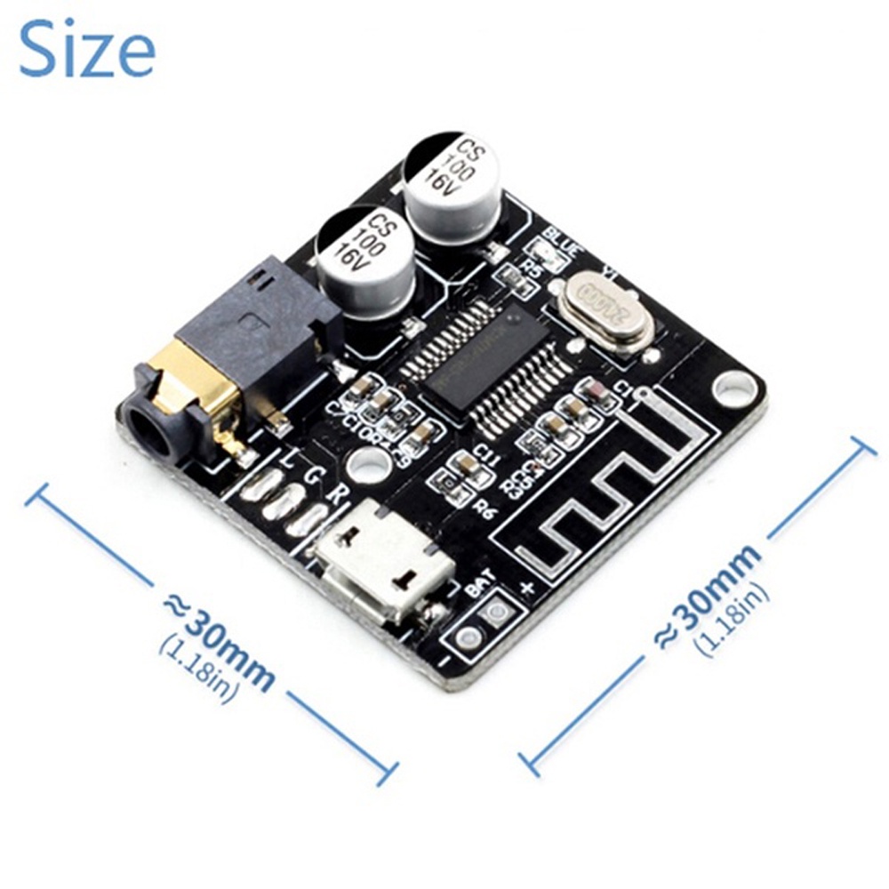 NORMAN VHM-314 Decoder Wireless Bluetooth Receiver Board mp3 Bluetooth 4.1 Stereo Module Audio Amplifier/Multicolor