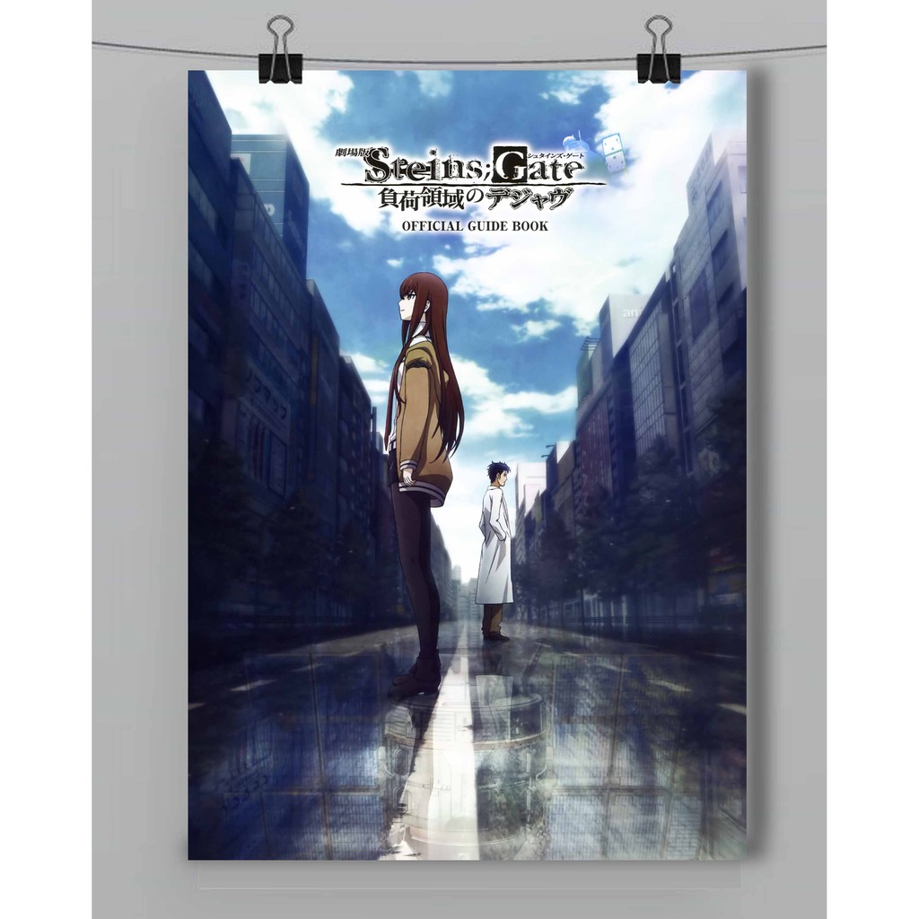 Poster Treo Tường In Hình Nhân Vật Anime Steins Stein Gate