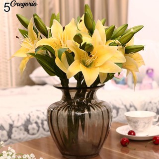 Nhánh hoa lyly gỉa trang trí tiệc