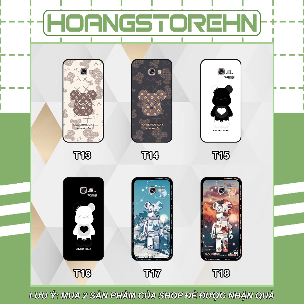 Ốp lưng Samsung A3 2017 / A5 2017 / A7 2017 in hình họa tiết Mountain, Be@rbrick dễ thương (T13 - T18)