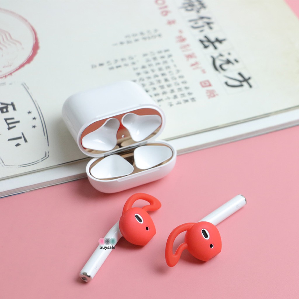 Phụ Kiện Gắn Vành Tai Nghe Bằng Silicon Chống Rơi Cho Tai Nghe Airpods I7s I9s I11 I12 - Bspk117