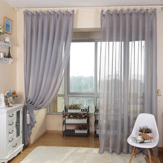 Combo rèm cửa voan ly đứng - Kích thước theo yêu cầu khách hàng