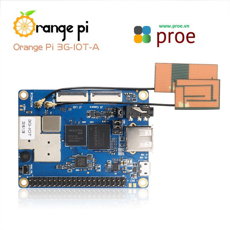 Máy tính nhúng Orange Pi 3G-IOT loại A﻿ (256MB) | WebRaoVat - webraovat.net.vn