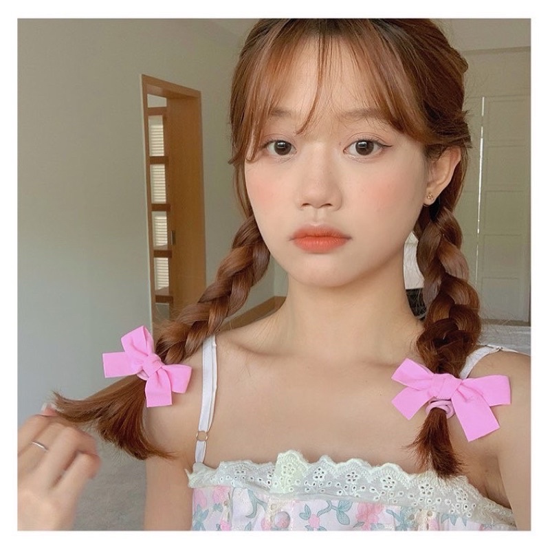 Set 2 Cột Tóc Nơ Cùng Màu - COT1171