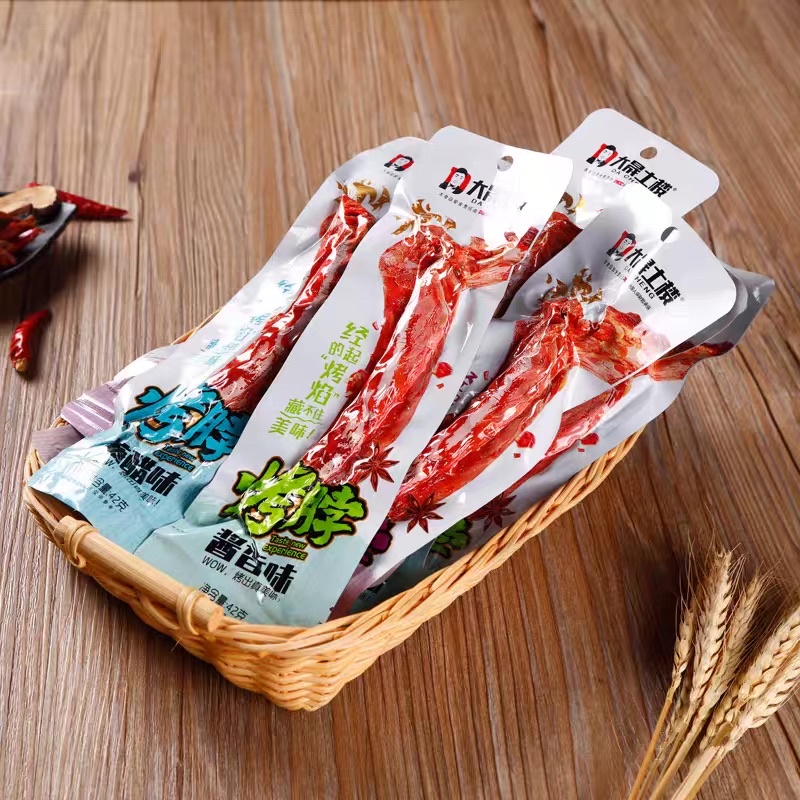 Chân cánh cổ đùi vịt cay dacheng.