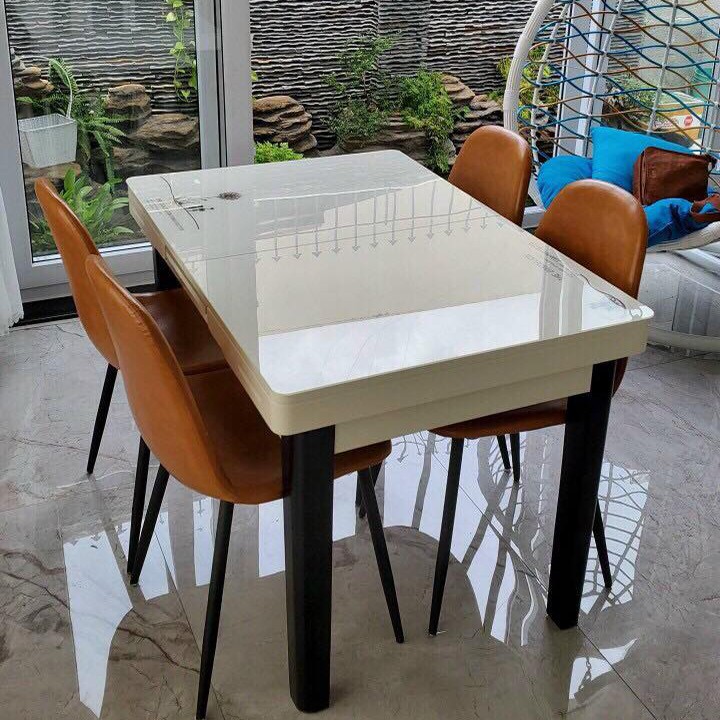 Bàn ăn thông minh kéo dài bếp từ nhập khẩu 1m4