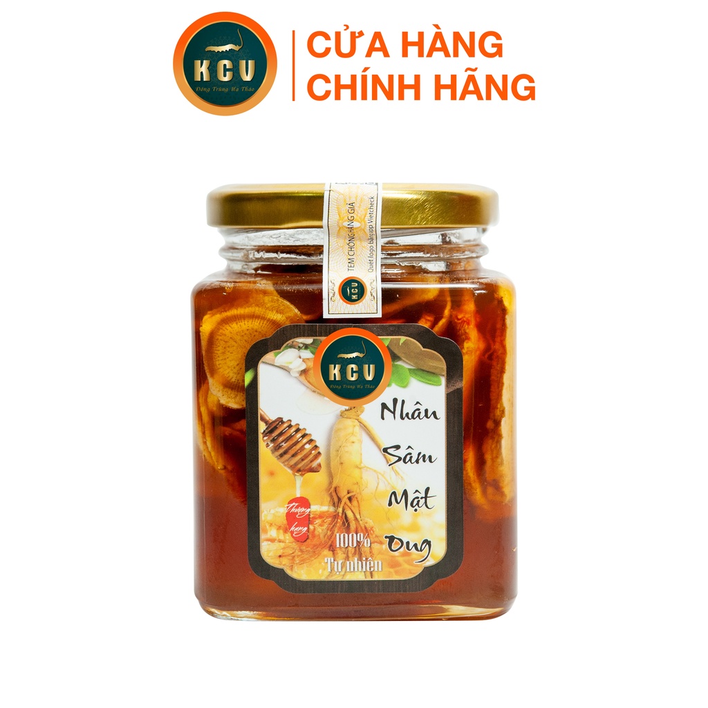 Nhân Sâm Mật Ong Kim Cương Vàng (280ml/Hũ)