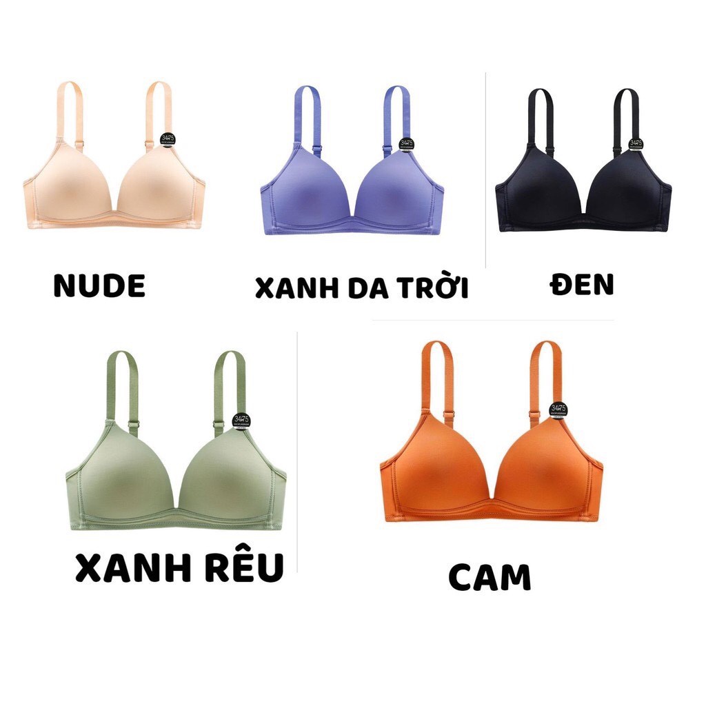 Áo Ngực Nữ - Áo Lót Nữ Đúc Su Nâng Ngực màu trơn tôn vòng 1 gợi cảm DAN STORE MÃ  AL21