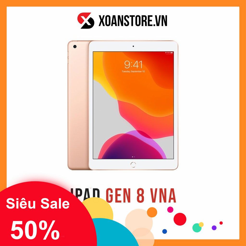 Apple iPad Gen 8th 10.2-inch VN/A chính hãng bảo hành 12 tháng