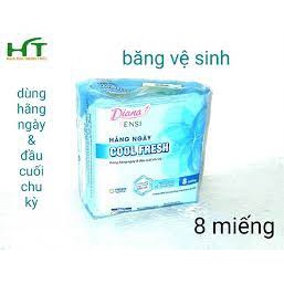 Băng vệ sinh Diana Sensi Siêu Mỏng Cánh 8 miếng