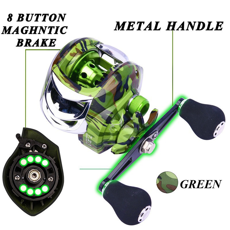 Máy Câu Cá Từ Tính 18+1BB 2023 Mới Yamato 200kg Chất Lượng Cao