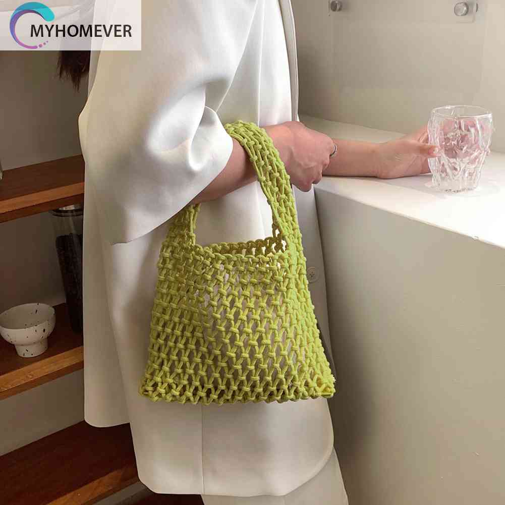 Túi Xách Đan Lát Thời Trang Nữ Tính