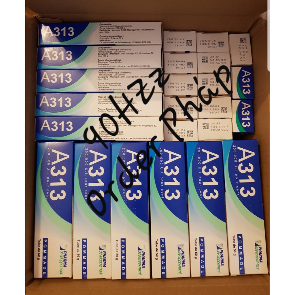 Hàng sẵn bản nội địa Pháp - Kem dưỡng A313 Retinol fullsize 50gr | BigBuy360 - bigbuy360.vn