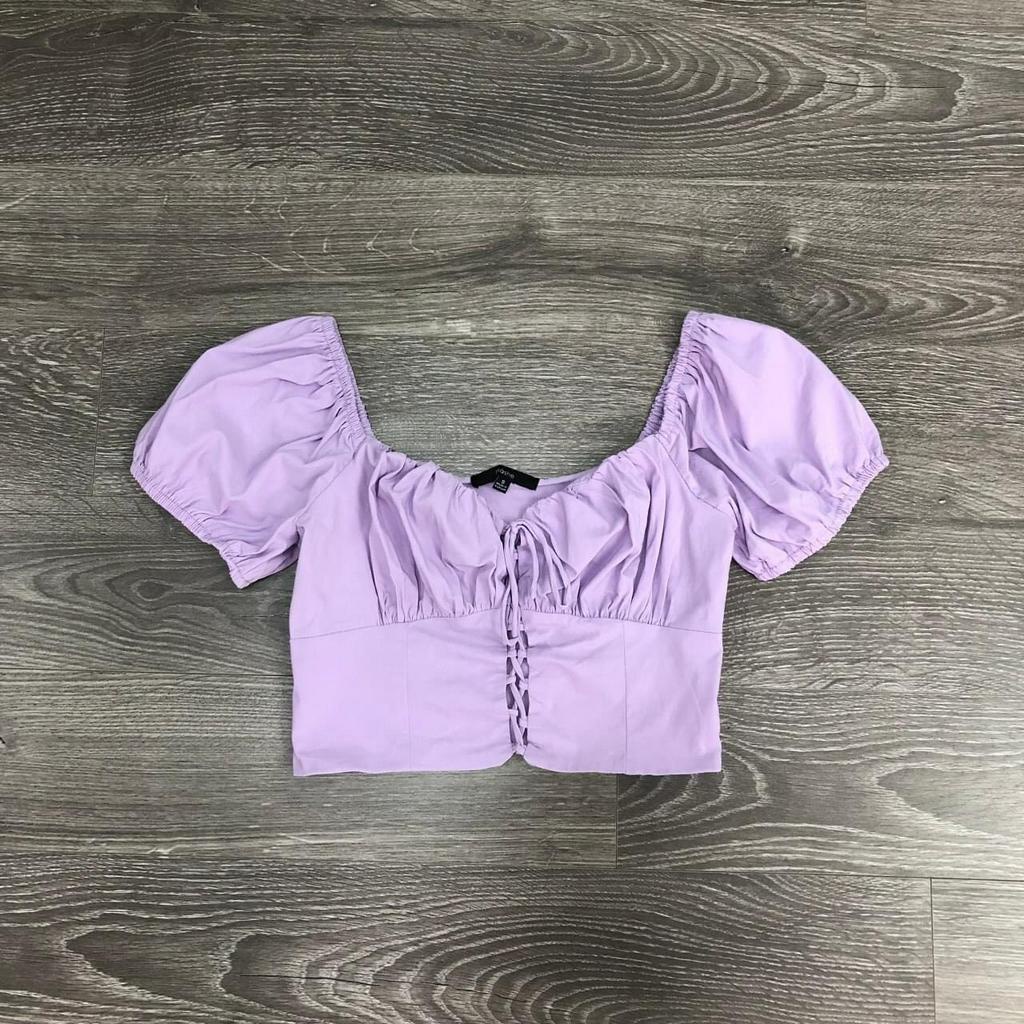 Áo BLA//SHE đan dây nhún ngực 6M