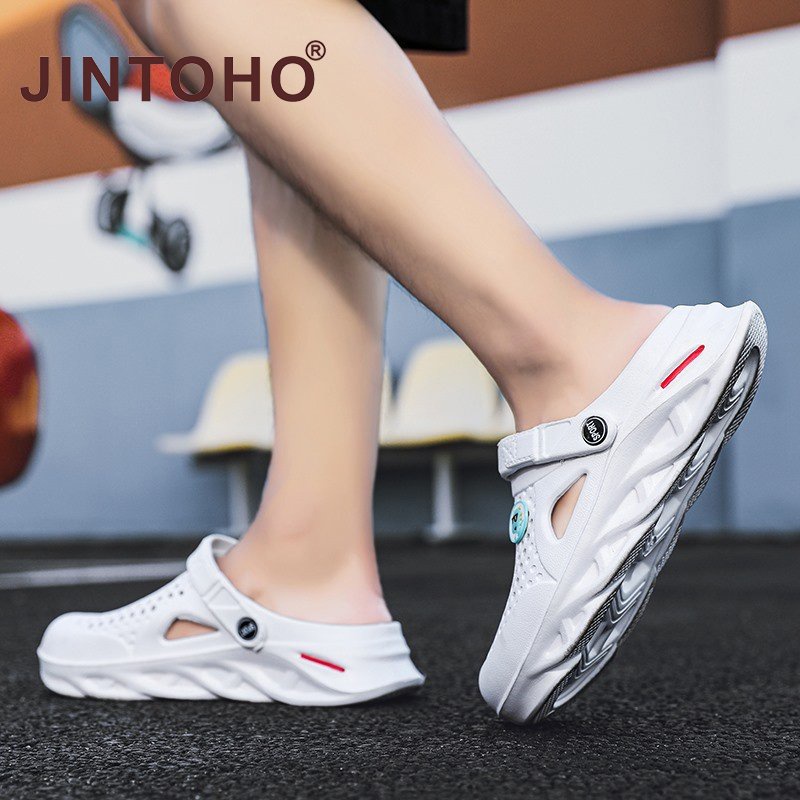 Dép Sandal Thể Thao Thiết Kế Lỗ Thoáng Khí Size 40-45 Thời Trang Trẻ Trung