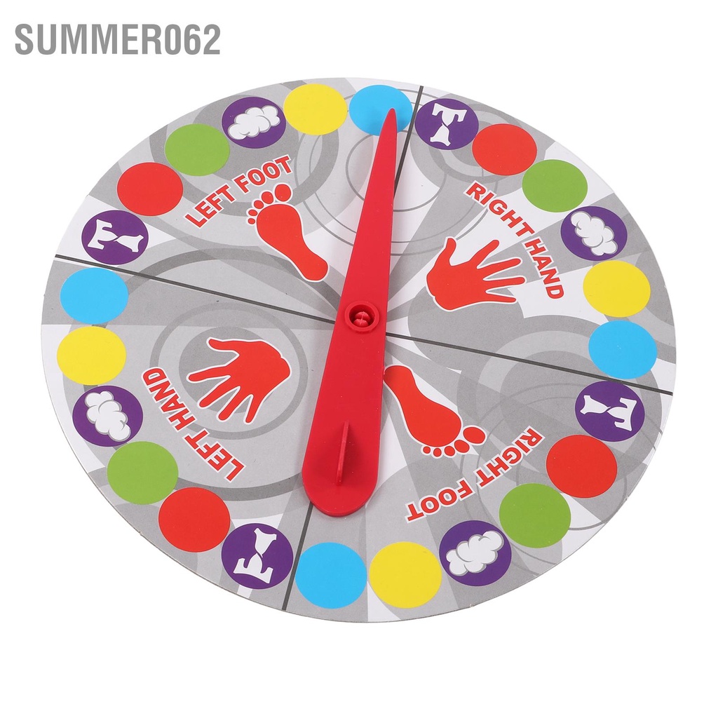 [Hàng Sẵn] Trò chơi Twist Moves Mat Board Nhiều người Giải trí Thể thao Đồ cho trẻ em Người lớn【Summer062】