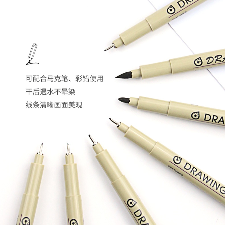 Bút Máy Kim 0.2~3mm Chống Thấm Nước Nhập Khẩu Nhật Bản LT112