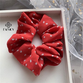 Cột tóc srunchies chấm bi dễ thương (C078)