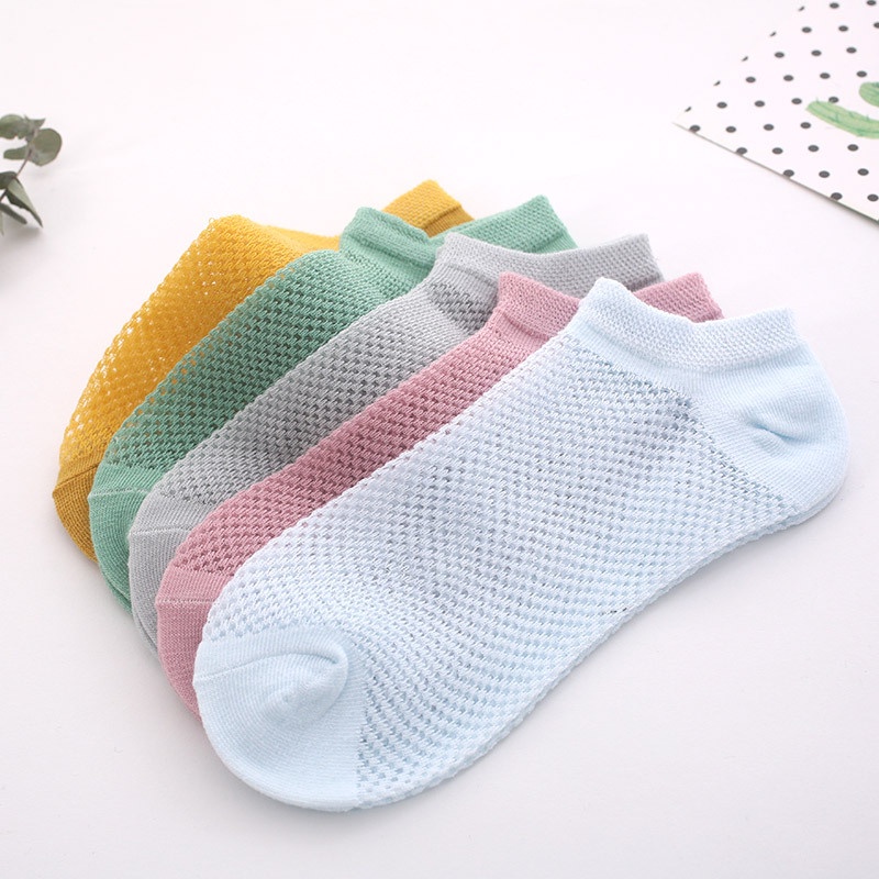 Combo 5 đôi tất lưới thoáng khí , mềm mại cho NGƯỜI LỚN