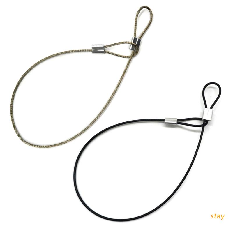 Dây đeo an toàn bằng thép không gỉ cho máy ảnh GoPro dài 30cm hàng mới | BigBuy360 - bigbuy360.vn