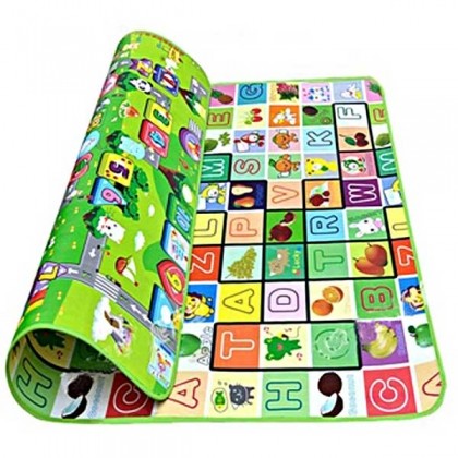 Thảm chơi 2 mặt mashobi 1m8*2m cho bé loại dày.