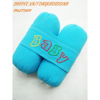 bộ gối chặn baby đỗ