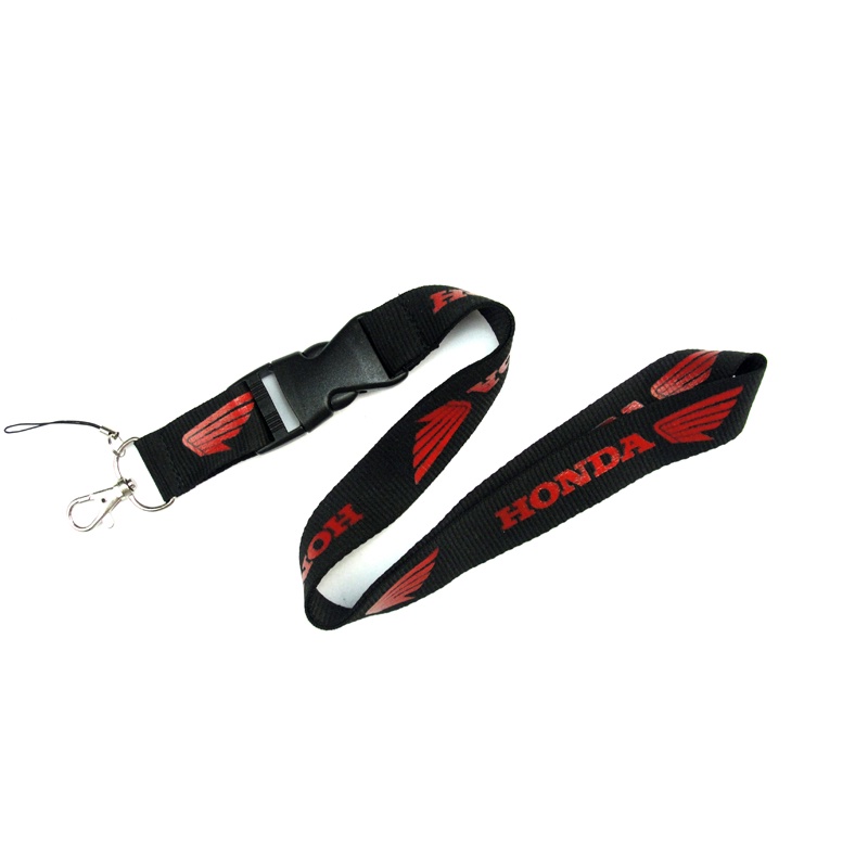 Ốp Điện Thoại Kèm Ngăn Đựng Thẻ Và Dây Đeo Cổ In Logo Xe Hơi Cho Honda