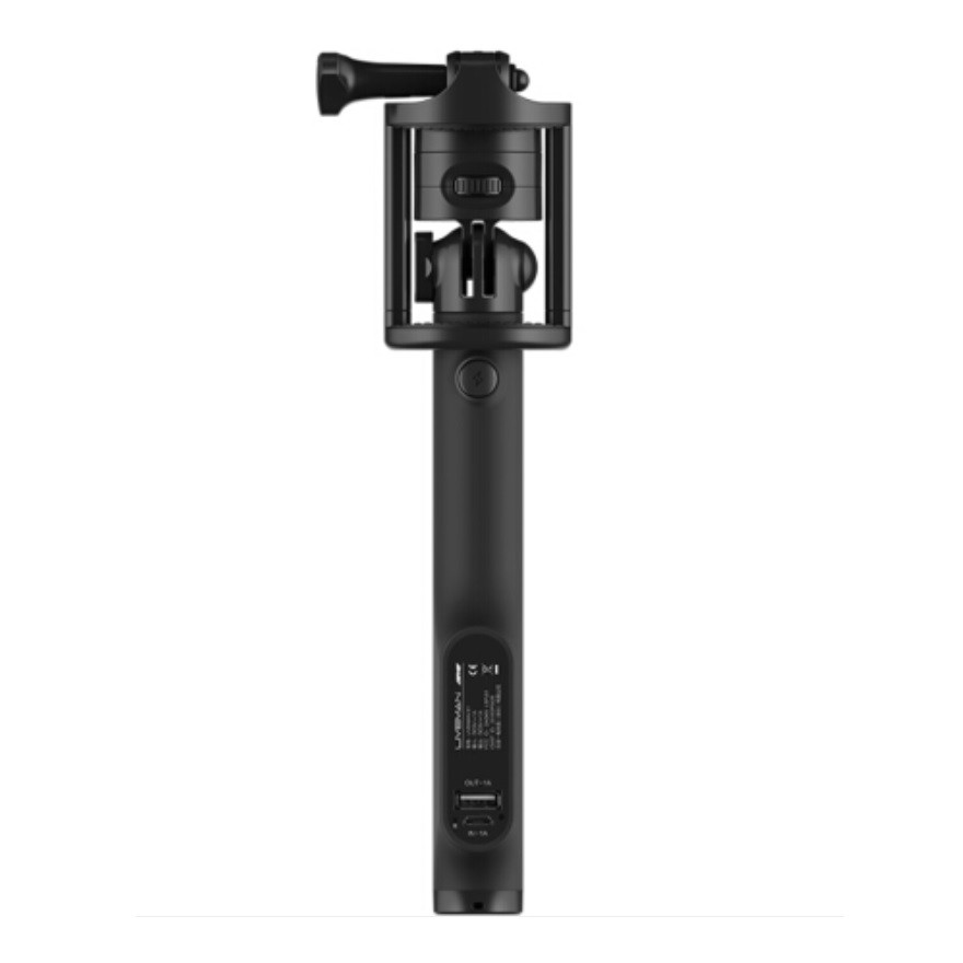 Gậy chụp ảnh tự sướng LIVEMAN S1 Selfie stick có đèn led bù sáng nhằm tăng độ sáng và chất lượng ảnh chụp