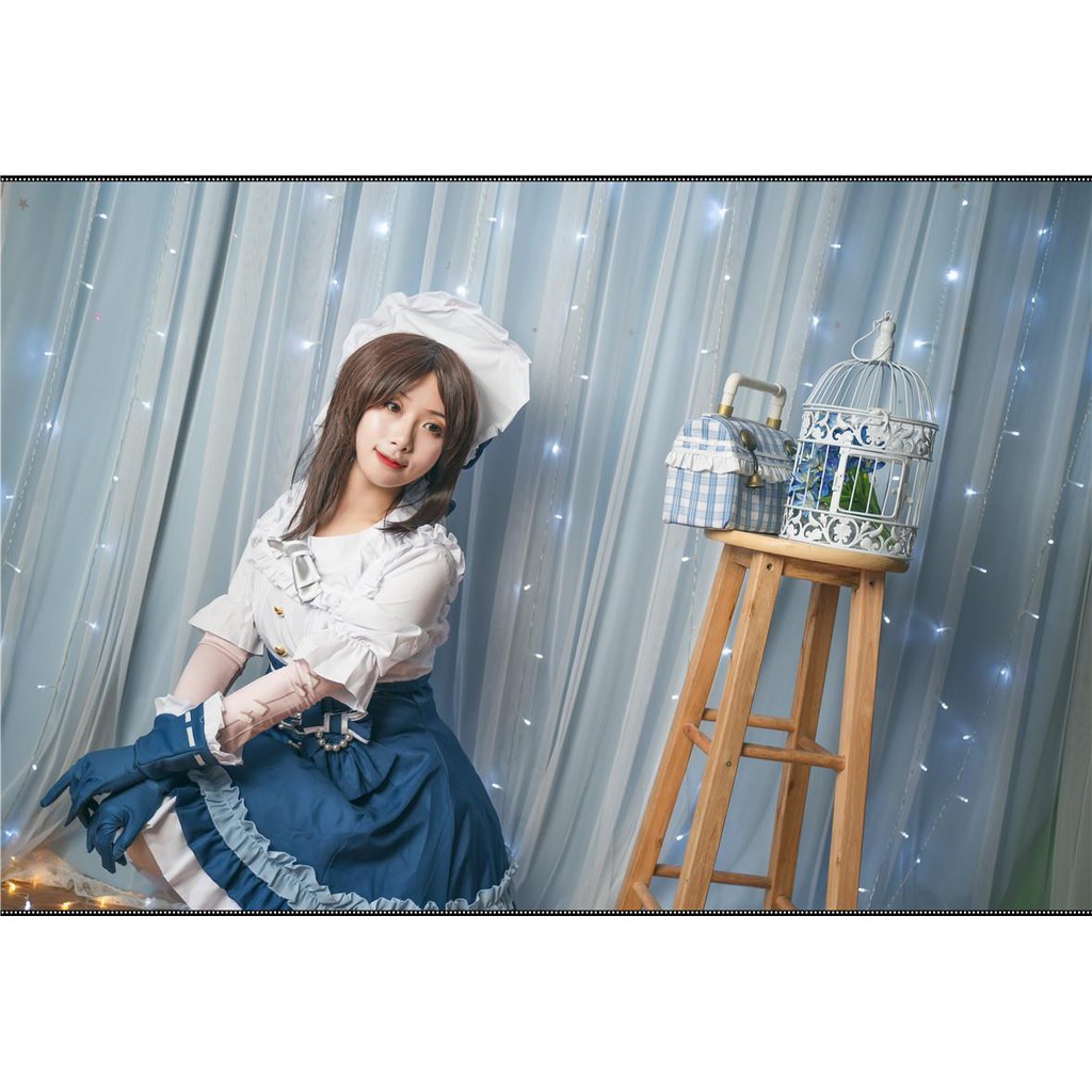 Game Identity V Lolita Người làm vườn Emma Woods Boudoir Dream Cosplay Costume Halloween Carnival Party